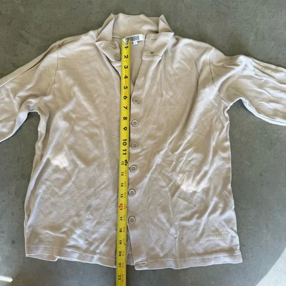 Korean Air / Gianfranco Ferré First Class PJ Set / Beige - Picture 5 of 15